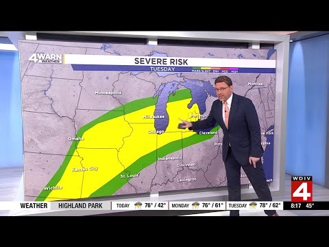Metro Detroit Weather Forecast, April 12, 2026 -- 8:15 AM Update