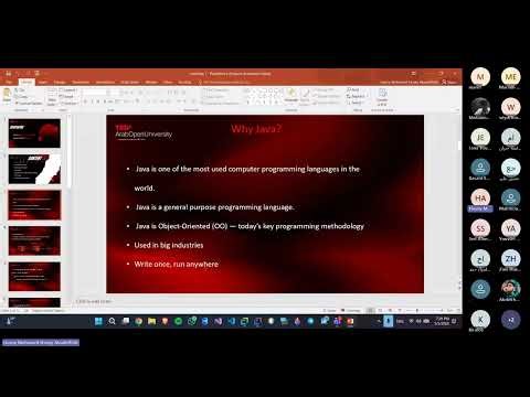 Java Programming For Beginners lecture 1 - Arabic
