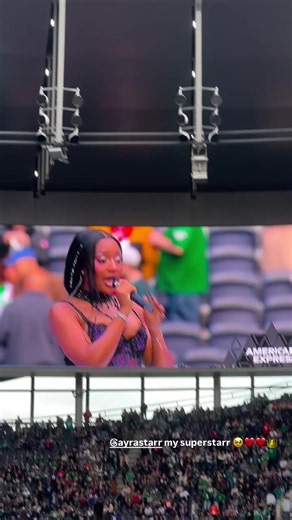 Ayra Starr Performs 'Heaven Baby' at NFL Halftime Show