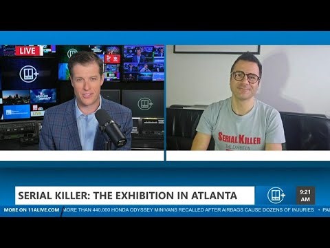 Serial killer exhibit extends run in Atlanta