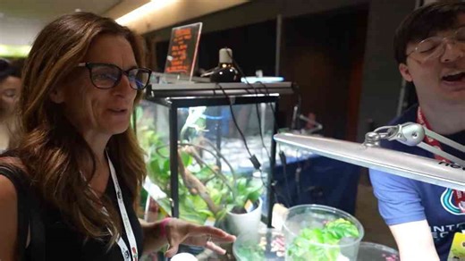 They didn’t expect it to be this big inside the reptile expo everyone’s talking about