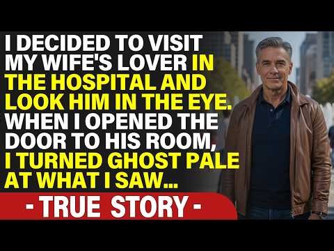 Decided To Visit My Wife’s Lover In The Hospital, But When I Opened The Door To His Room…
