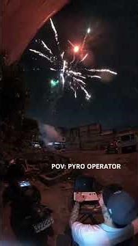 POV: Pyro Operator .Tandang Sora Day Fireworks Jan. 6 2026 #fireworks