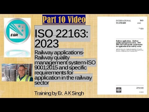 ISO 22163 (IRIS) Complete Guide – Part 10 | Internal Audits & Management Review Process I Railways