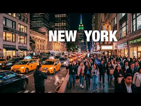 New York City LIVE Manhattan Friday Night (May 22, 2026)