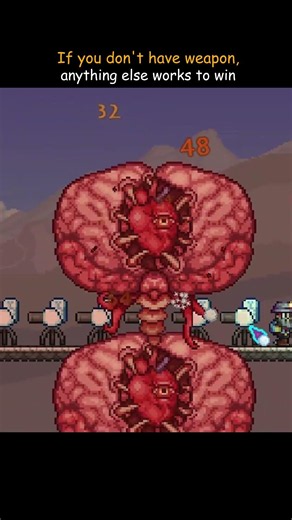 If you don't have weapon, anything else Works