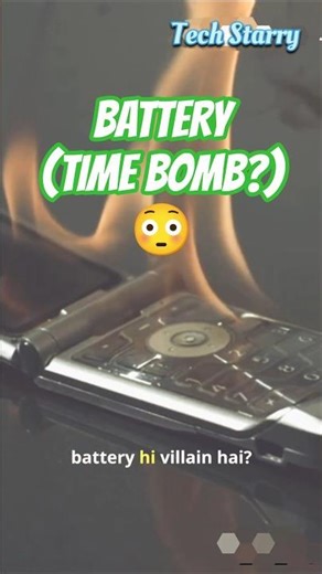 Why Lithium-Ion Batteries Explode 😳🔥 | Mobile & EV Truth | #TechStarry #liionbattery