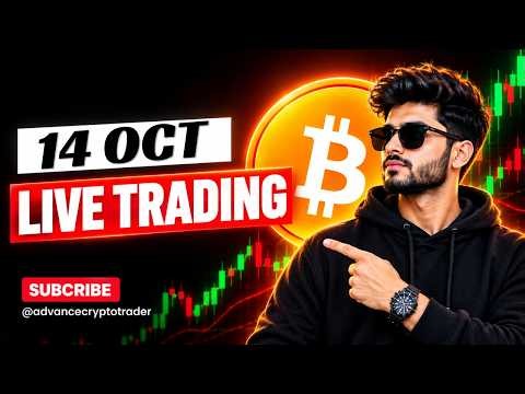 Gold And Crypto Live Trading | 14 OCT | Vivek Yadav #btc #crypto #gold