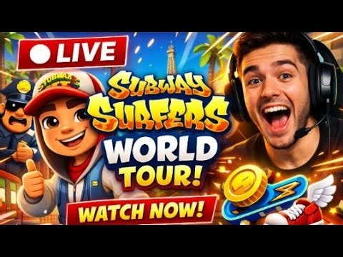 Subway Surfers live stream 😱