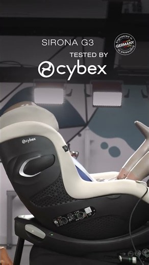 Approved by ADAC. Tested by CYBEX.