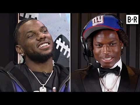 Malik Nabers Welcomes Arvell Reese to the Giants - Full Interview | 2026 NFL Draft