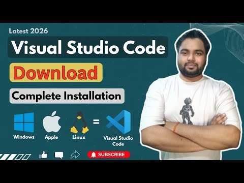 How to Download and Install VS Code | Visual Studio Code Installation Windows 11 