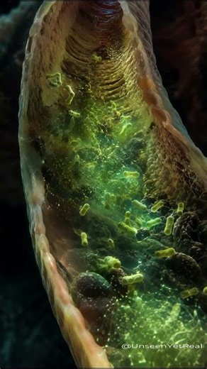 This Creature Has No Mouth… Yet It Eats 🌊