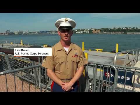 Tall ships sail into NY Harbor on the US 250th anniversary