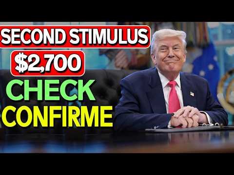 $2,700 Second Stimulus Check CONFIRMED? April 2026 IRS Dates for SSI/SSDI!