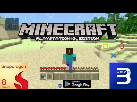 Minecraft PS3 Edition | Aps3e v1.37 | Snapdragon 8 Gen 2 | Ps3 Emulator on Android 