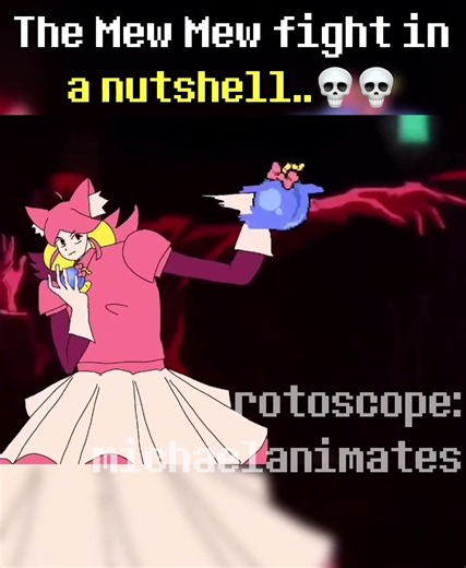 The mad mew mew fight in a nutshell #deltarune #funny #memes