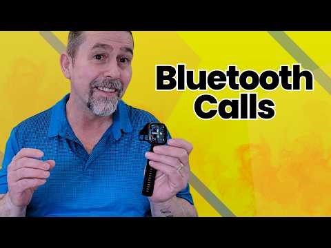 Bluetooth Calling Smart Watch: Clear Screen, Easy Setup