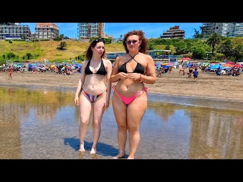 🇦🇷 Mar Del Plata Beach A Perfect Day in Argentina