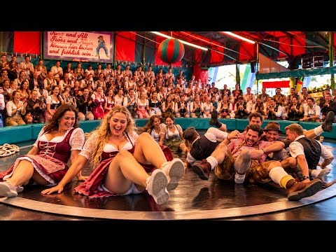 Germany’s Craziest Oktoberfest Tradition 🇩🇪 | Teufelsrad (Devil’s Wheel)