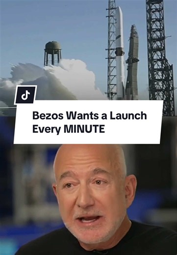 Blue Origin plans: Jeff Bezos says launches could reach every minute