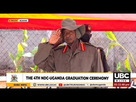 LIVE: MUSEVENI HONOURS THE 4TH NDC-UGANDA GRADUATION CEREMONY || JULY 10, 2026