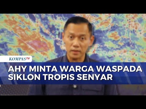 Kunjungi BMKG, AHY Minta Warga Waspada Siklon Tropis Senyar saat Libur Nataru | JMP