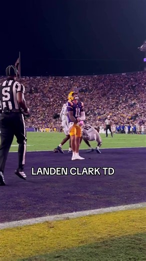 11 takes it in for the TD @Landen Clark #landenclark #lsufootball #geauxtigers #collegefootball #sec