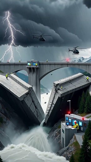 The Ultimate Dam Failure Simulation | Extreme Disaster Animation (Highly Clickable) #aicinematic