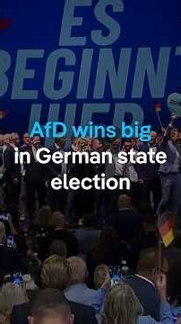 AfD wins big in German state election | DW News