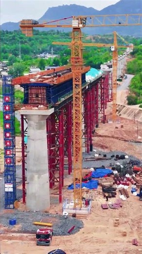 Real time filming of construction progress of Chengxian section of Tianlong Railway