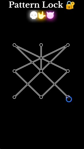 😱 Impossible Pattern Lock Challenge 🔐 Try This Now!#patternmaking #unlockpattern #yotubeshorts