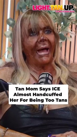 TAN MOM Claims ICE Almost ARRESTED Her for Being Too Tan! #ICE #TanMom #LamontTyson