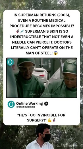 Superman (Brandon Routh) Is Too Invincible for Surgery! 😱💉 | Superman Returns (2006)