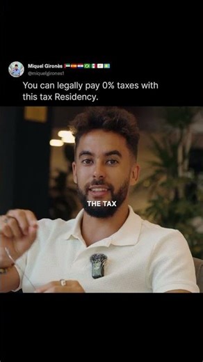 The EASIEST Tax Residency In The World