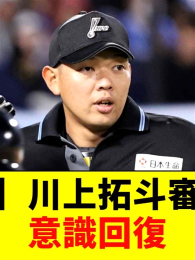 【朗報】オスナのバットが当たった川上審判、ついに意識回復
