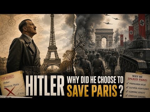 HİTLER WHY DİD HE CHOOSE TO SAVE PARİS