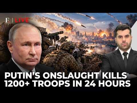 Russia's Missiles Hit Kyiv As Oleshky Truce Takes Effect; Zelensky Seeks Defences | Firstpost Live