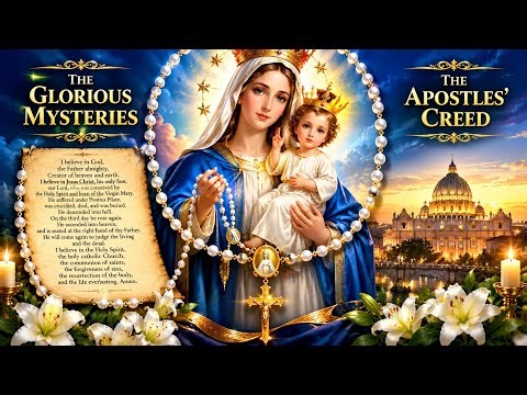 The Glorious Mysteries – VIRTUAL ROSARY (Sundays & Wednesdays) 🙏✝️