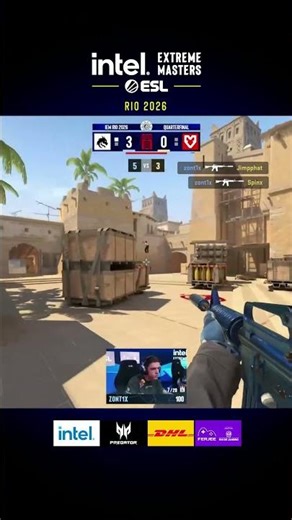 zont1x ARRIVES and ERUPTS — 4K retake vs MOUZ #esl #rio #cs #cs2