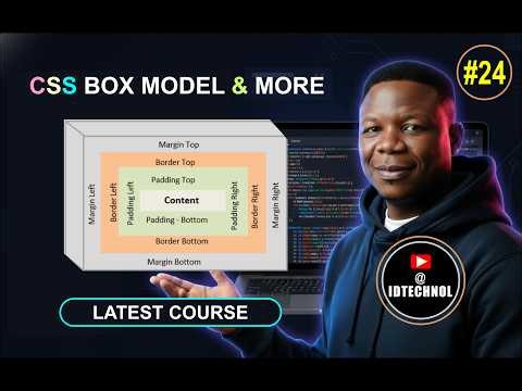 #24 CSS Box Model Explained for Beginners | Master Margin, Padding & Border