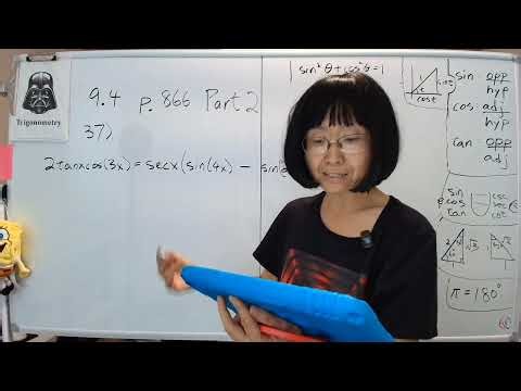 Trigonometry Chapter 9.4 Part 2 Sum to Product and Product to Sum Formulas with free Openstax textb