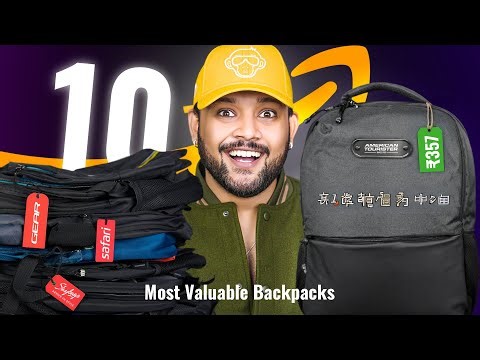 Top 10 Most Popular Backpacks & Bags on Amazon in India - Under ₹300 - ₹1000