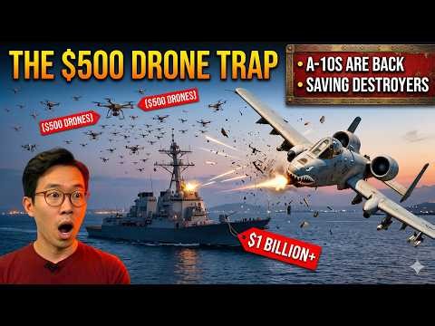 THE $500 DRONE TRAP:Why the U.S. Military Just Brought Back Old A-10 Warthogs to Defend Billion....