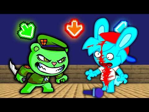 Fliqpy Happy Tree Friends | FNF Character Test | Gameplay VS Playground