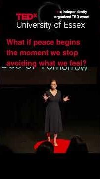 Unlock Inner Peace: Feel Emotions, Find Freedom #tedx #tedxtalks #shortsvideo