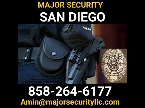 Oceanside Security Services In San Diego, Ca 858-264-6177 | Major Security LLC