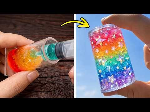 Nano Tape Fidget DIYs & More! 🌈 Craft Ideas You Can Make at Home