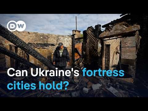 Life under drones in Ukraine’s last Donetsk strongholds | DW News