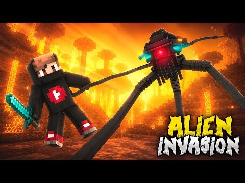 I Survived the Alien Invasion in Minecraft!
